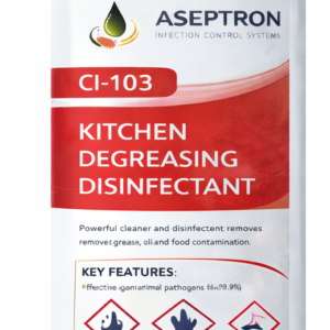 Kitchen degreasing disinfectant