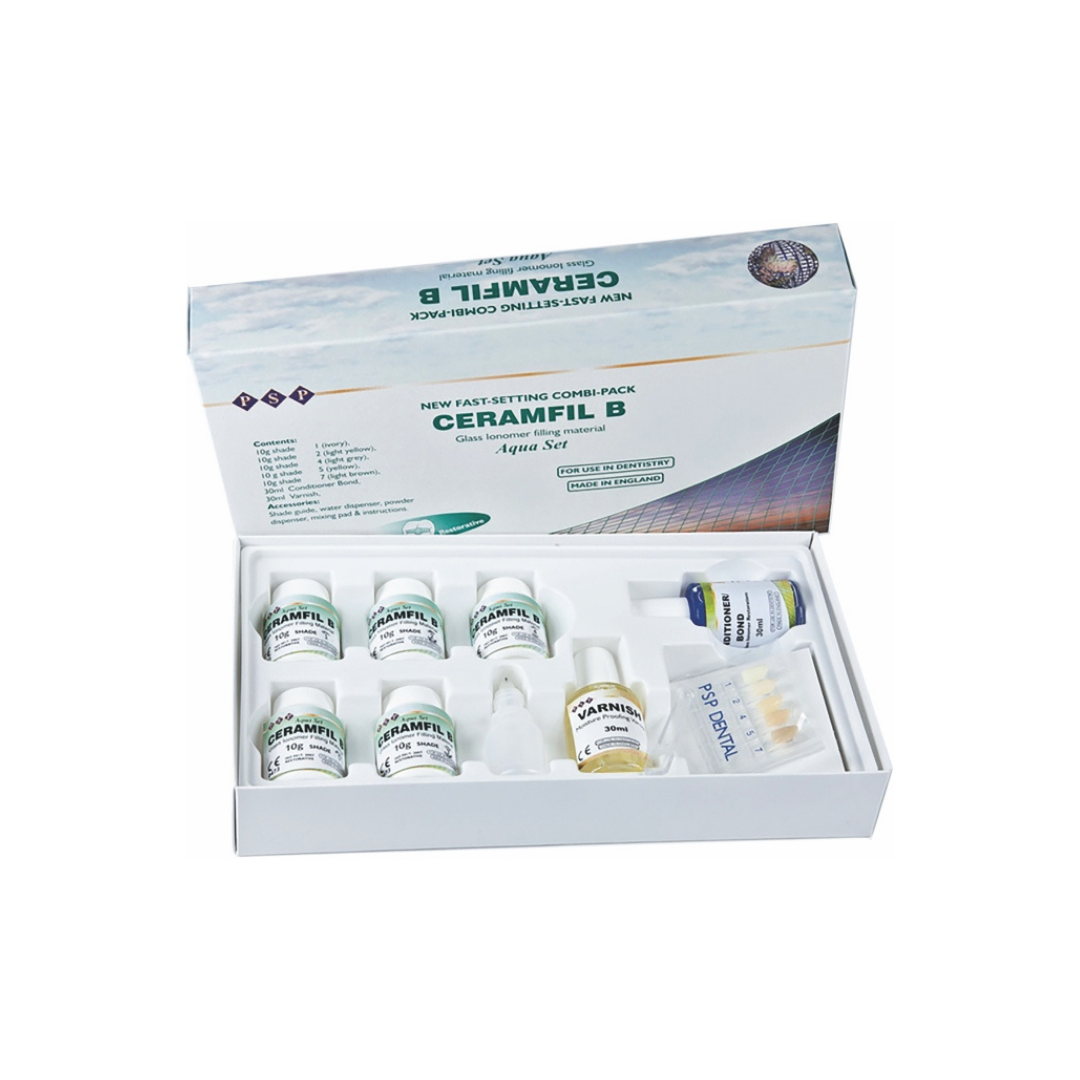 Ceramfil B Glass Ionomer Kit