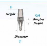 Solid abutment Mini-Regular
