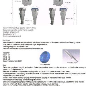 xcem solo implants leaflet