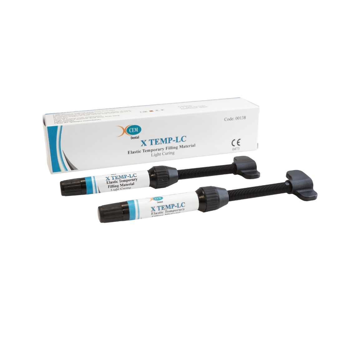 XCEM X-TEMP LC – Light Cure Elastic Temporary Filling Material