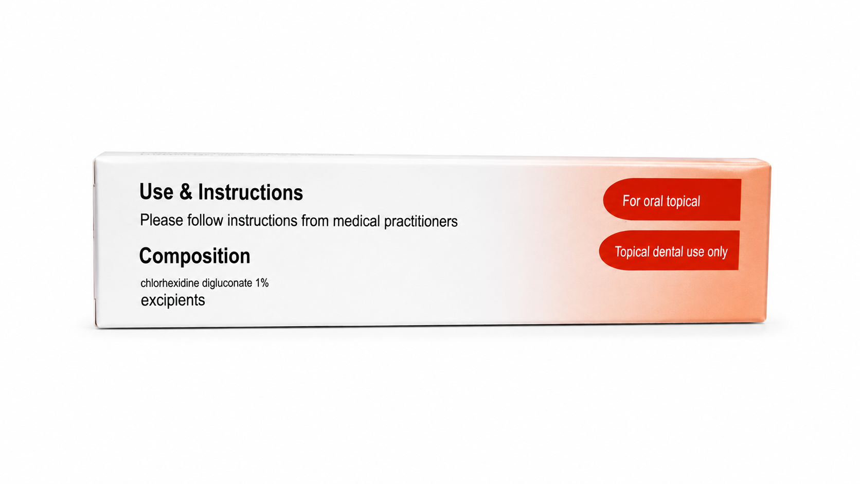ORALO 1% Chlorhexidine Gel | Gingivitis Treatment - Image 2