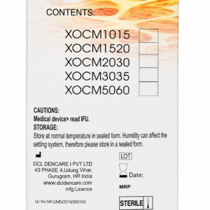 OSSPORE PTFE Membrane Non-Resorbable GBR/GTR Membrane – Product Packaging Back View with Contents and Storage Information