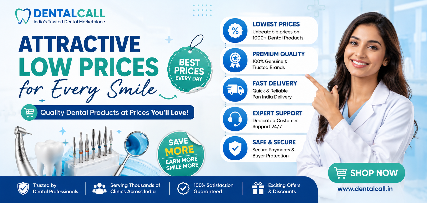 DentalCall Low Price Dental Products