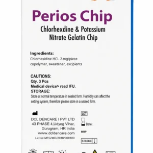 Perios Chip Chlorhexidine & Potassium Nitrate Gelatin Chip by CEM Dental