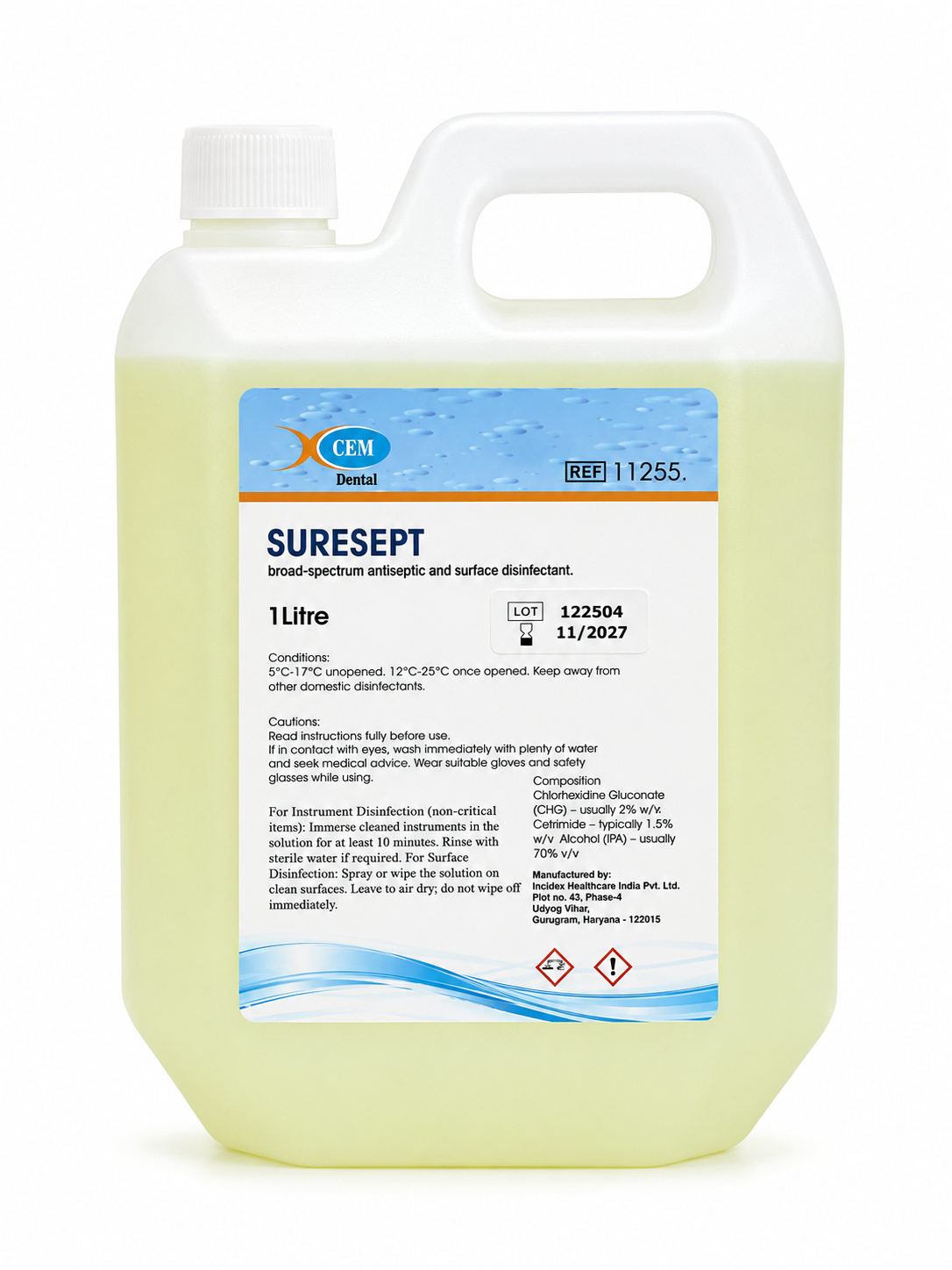 Suresept Dental Instrument Disinfectant Solution