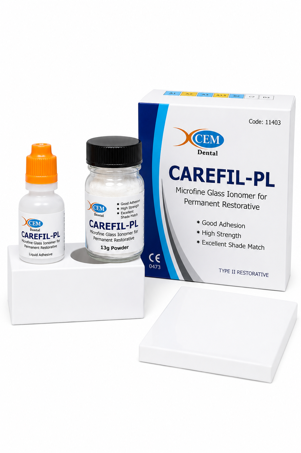 XCEM Carefil-PL – Microfine Glass Ionomer Cement for Permanent Restorative - Image 2