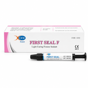 Alternative view of XCEM First Seal F – Light Curing Fluoride-Releasing Fissure Sealant