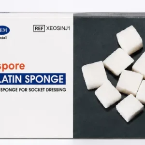 OSSPORE Sterile Absorbable Gelatin Sponge for Socket Dressing and Hemostasis