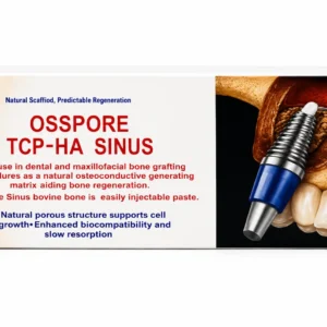 OSSPORE TCP-HA Sinus Injectable Synthetic Bone Graft Syringe for Sinus Lift and Implant Repair