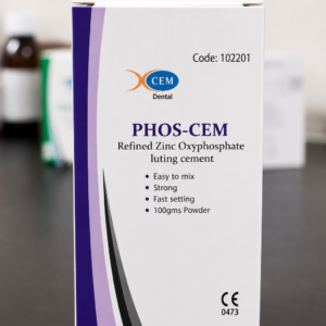 XCEM Phos-Cem – Refined Zinc Oxyphosphate Luting Cement (100g Powder)