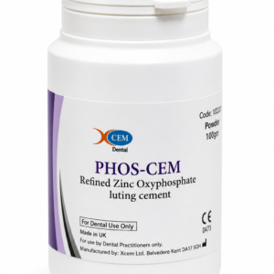 Alternative view of XCEM Phos-Cem – Refined Zinc Oxyphosphate Luting Cement (100g Powder)