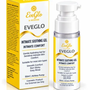 EveGlo Intimate Soothing Gel 50ml with Aloe Vera and Sodium Hyaluronate