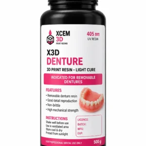 XCEM 3D X3D Denture Resin 405nm 500g